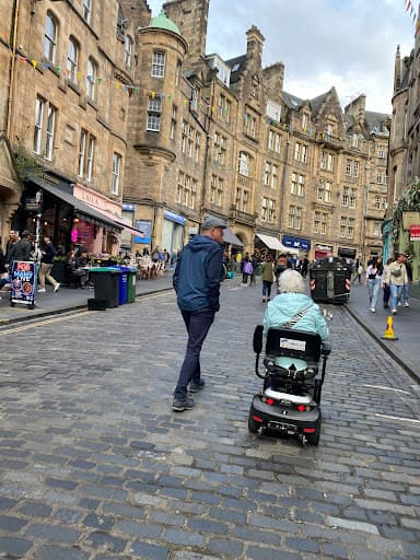 Mobility Scooter Hire Edinburgh — Customer photo