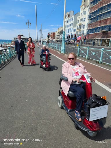 Shopmobility — Customer photo